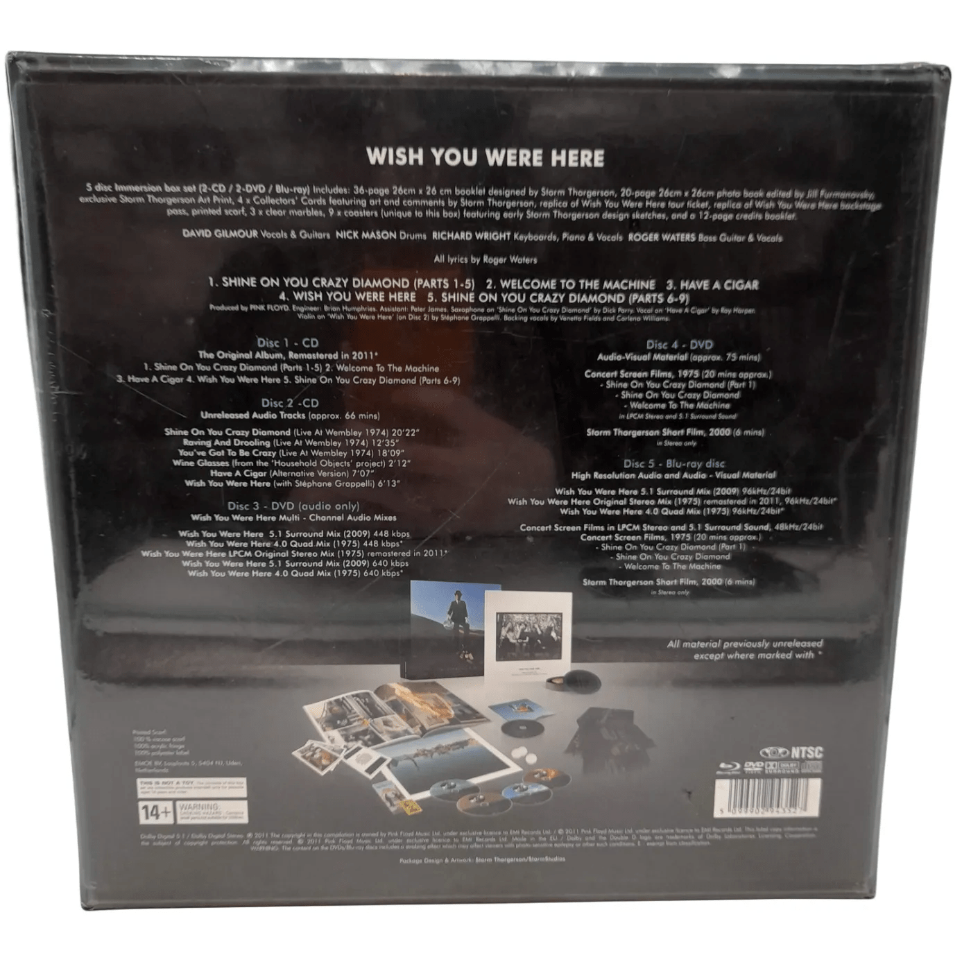 Pink Floyd – Wish You Were Here Immersion 5-Disc Box Set (WL 1355775)