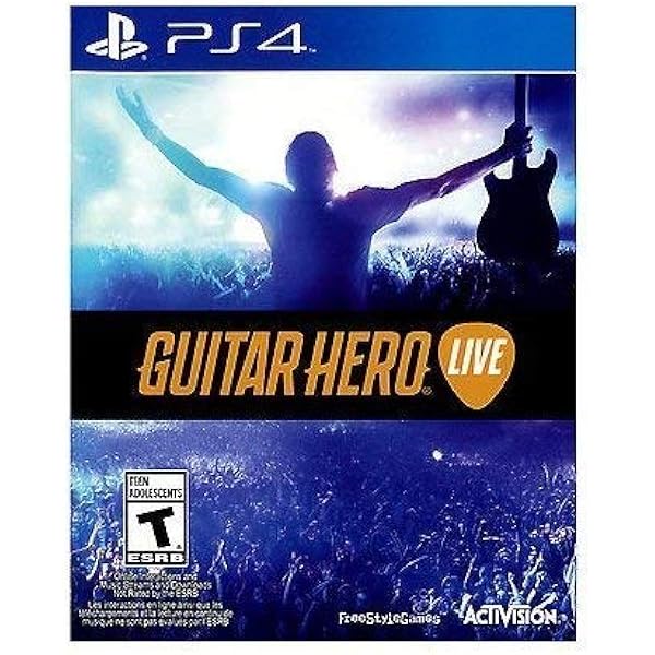 Playstation 4 Game: Guitar Hero Live *In Case – Fair Condition* (WR 1352861)