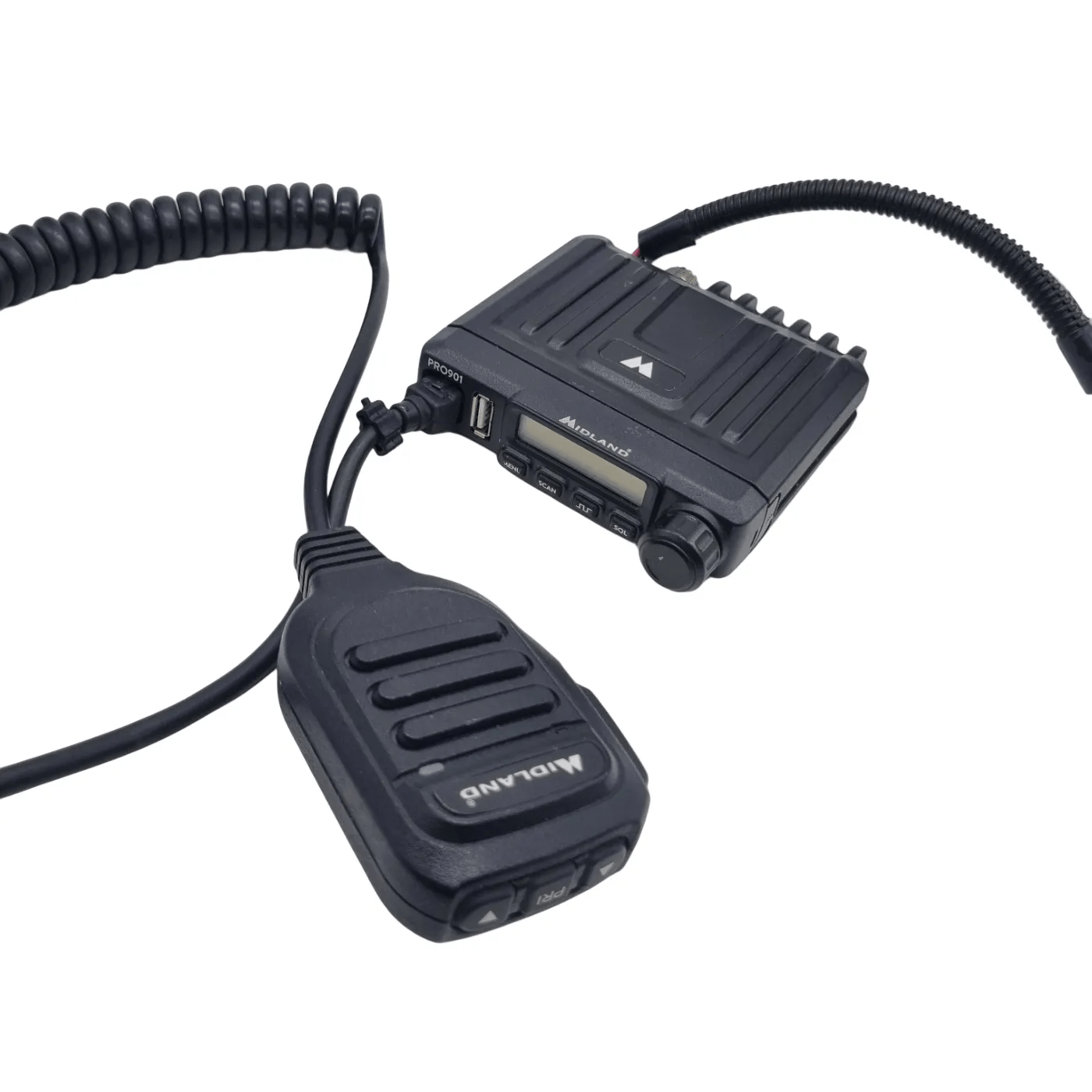 Midland UHF Radio PR0901 Compact Two way Radio with Cords (WR 1346153)