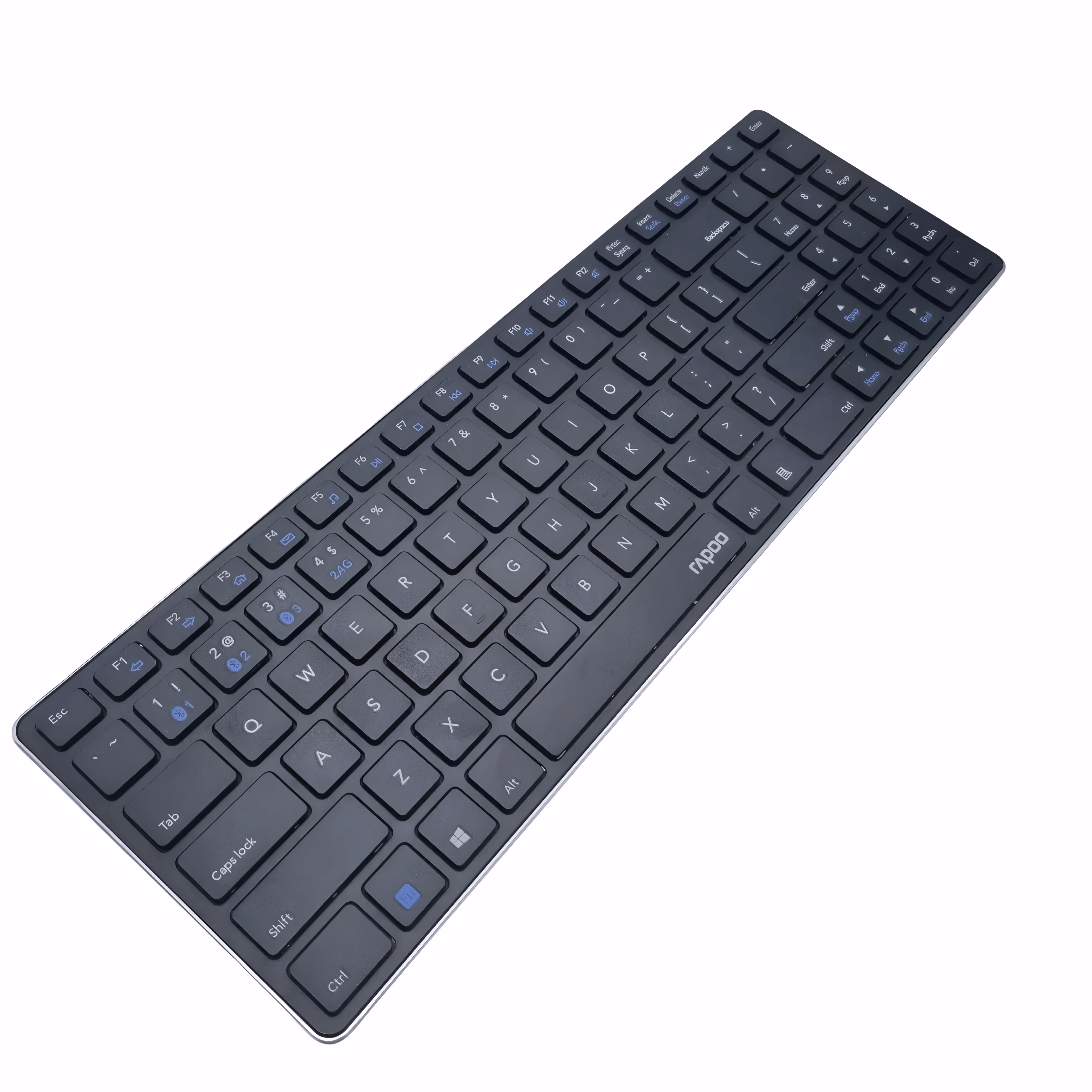 RAPOO E9100M WIRELESS MULTI-MODE KEYBOARD – BLACK (WR 1341035)