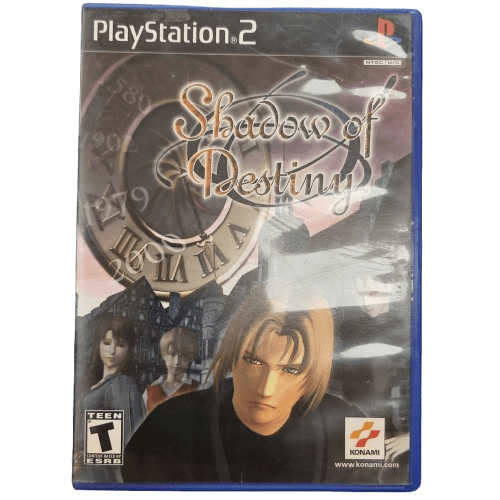 Playstation 2 Game Shadows Of Destiny, ESRB (American) Disc & Case, Good Condition With Case & Manual