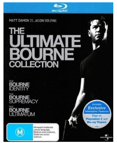 The Ultimate Bourne Collection Blu Ray Good Condition (CP-1355387)