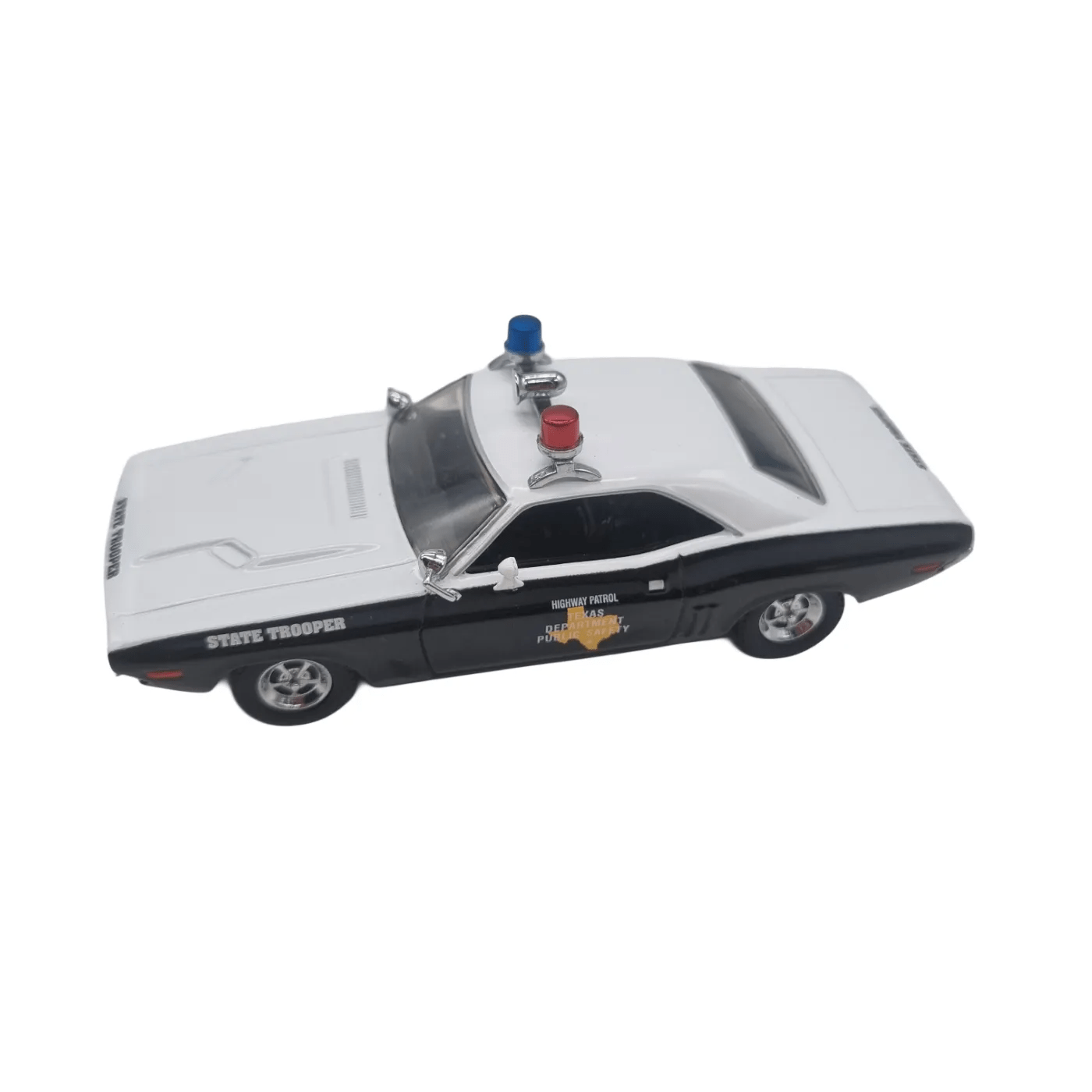 Matchbox Collectables Model Car: Texas Highway Patrol 1971 Dodge Challenger In Box