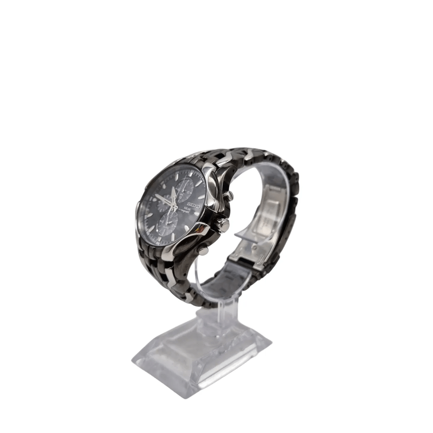 Seiko V172-0AK0 Solar Powered Chronograph Watch