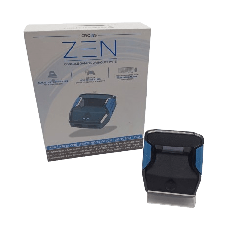 Cronus Zen Controller Converter CM00053, Blue/Black, Very Good Condition, With Box, Instructions, 2x Micro USB Cables + 1x Mini USB Cable (LE 1347753)
