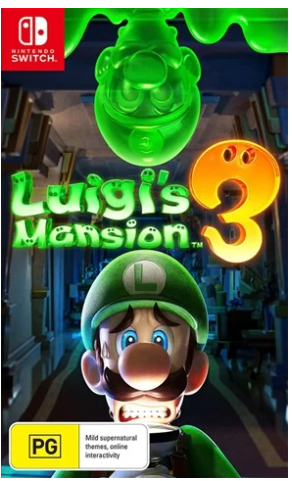 Luigi’s Mansion Nintendo Switch Game – Good Condition No Case