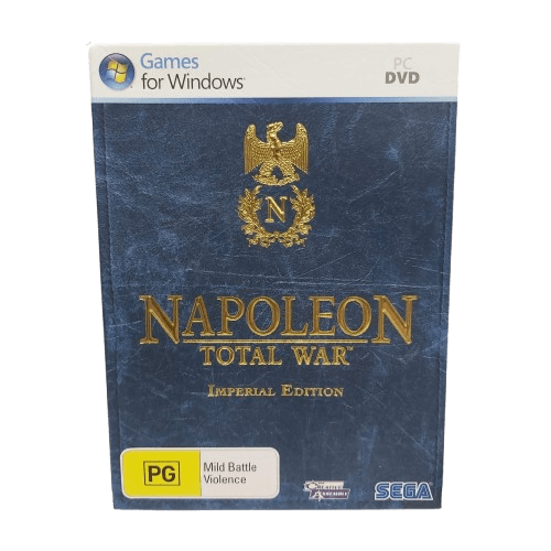 Napoleon: Total War PC Game Emperor’s Edition With Journal And Statuette