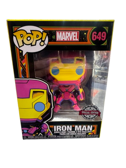 Funko Pop Iron Man Number 649 Special Edition Good Condition