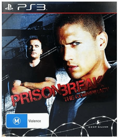 Prison break The Conspiracy Playstation 3 Game Average Condition with Manual