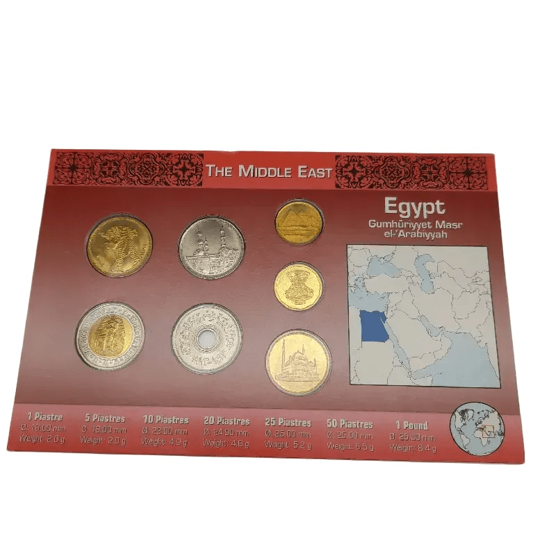 Littleton World Coin Set The Middle East – Egypt Uncirculated