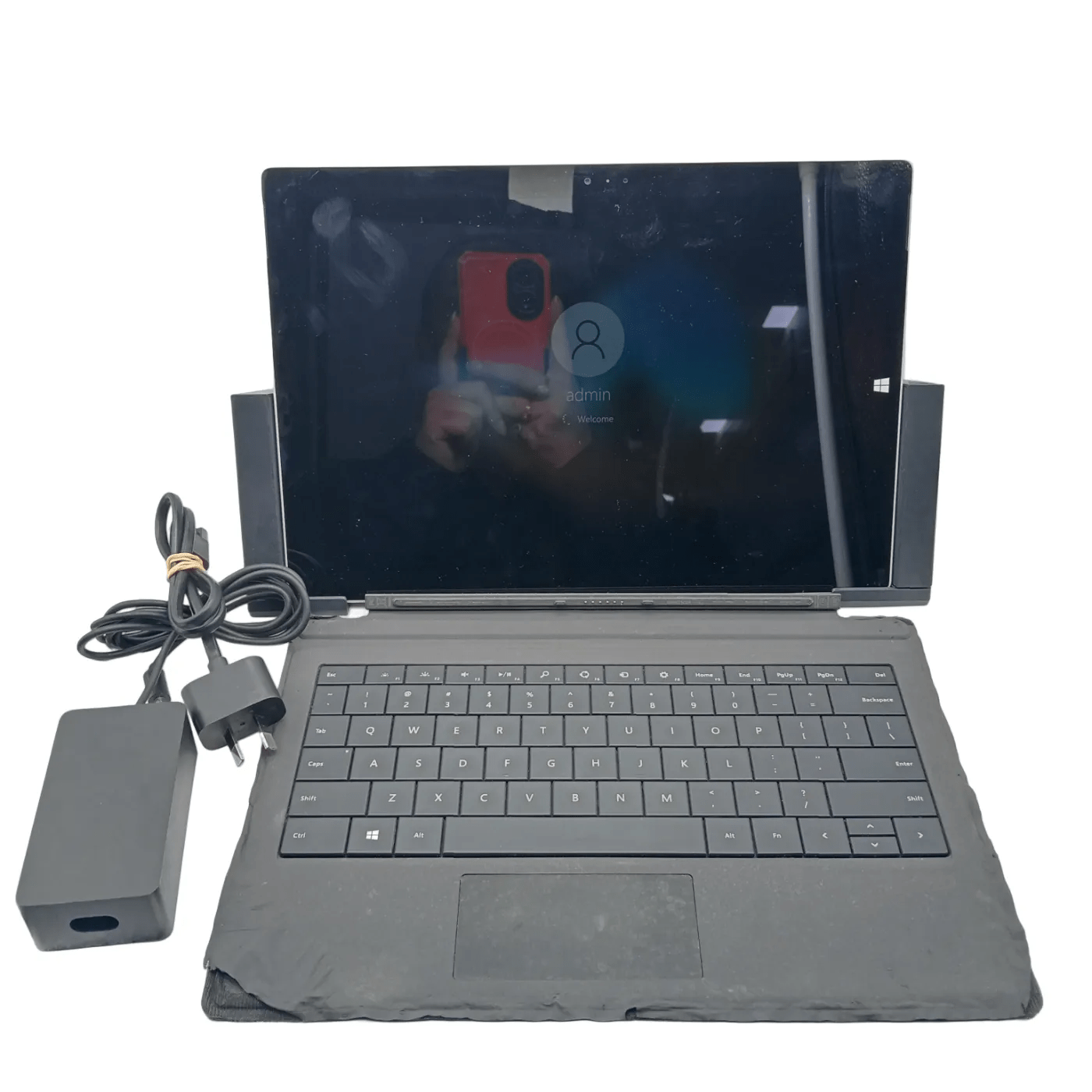 Microsoft  Laptop 1631 Grey + Keyboard + Dock + Charger  (WR 1356221)