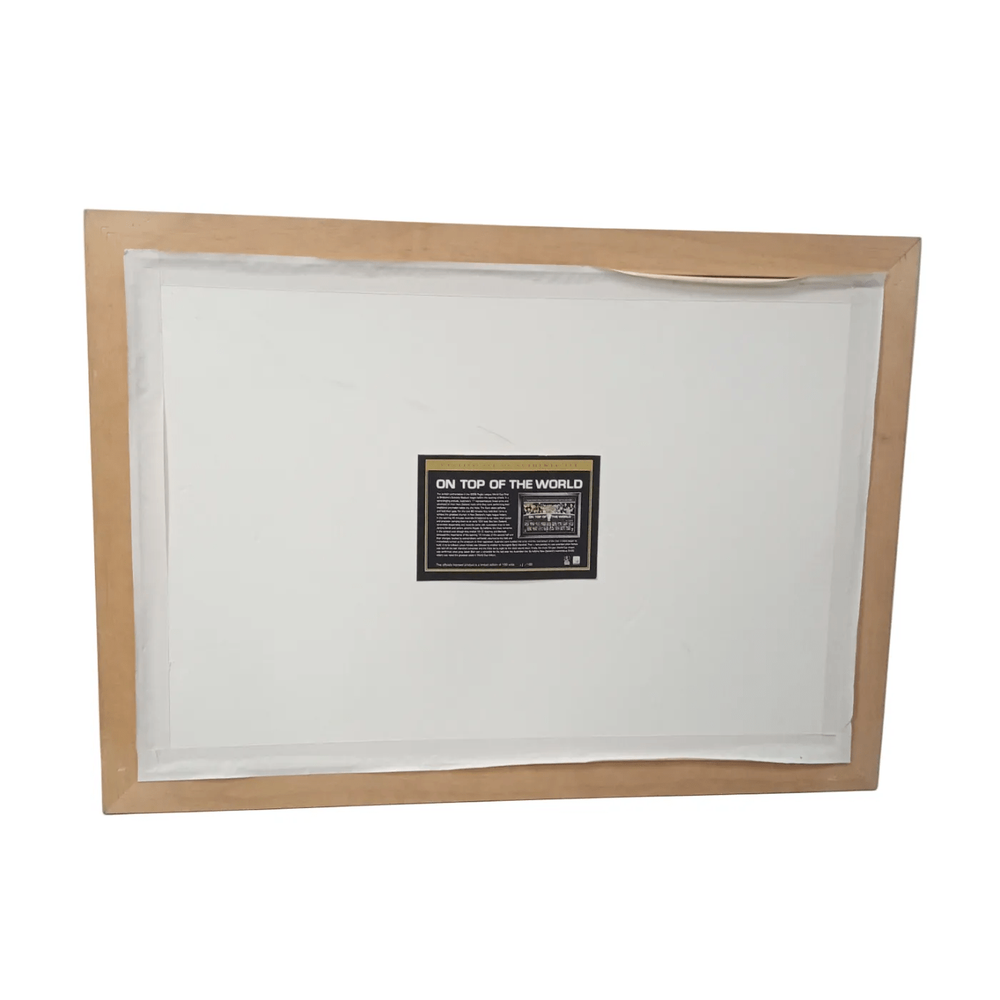 Rugby League World Cup Picture Frame – 2008 Champions (Limited Edition 11/100)  (WR)