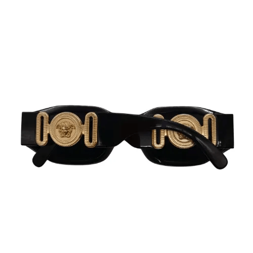 Versace 4361 Medusa Biggie Sunglasses – Gold/Black with Hard Case
