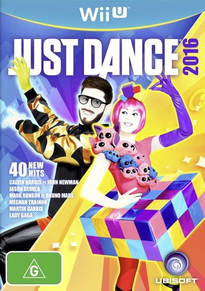 Just Dance 2016 Nintendo Wii U Game Very Good Condition with Manual