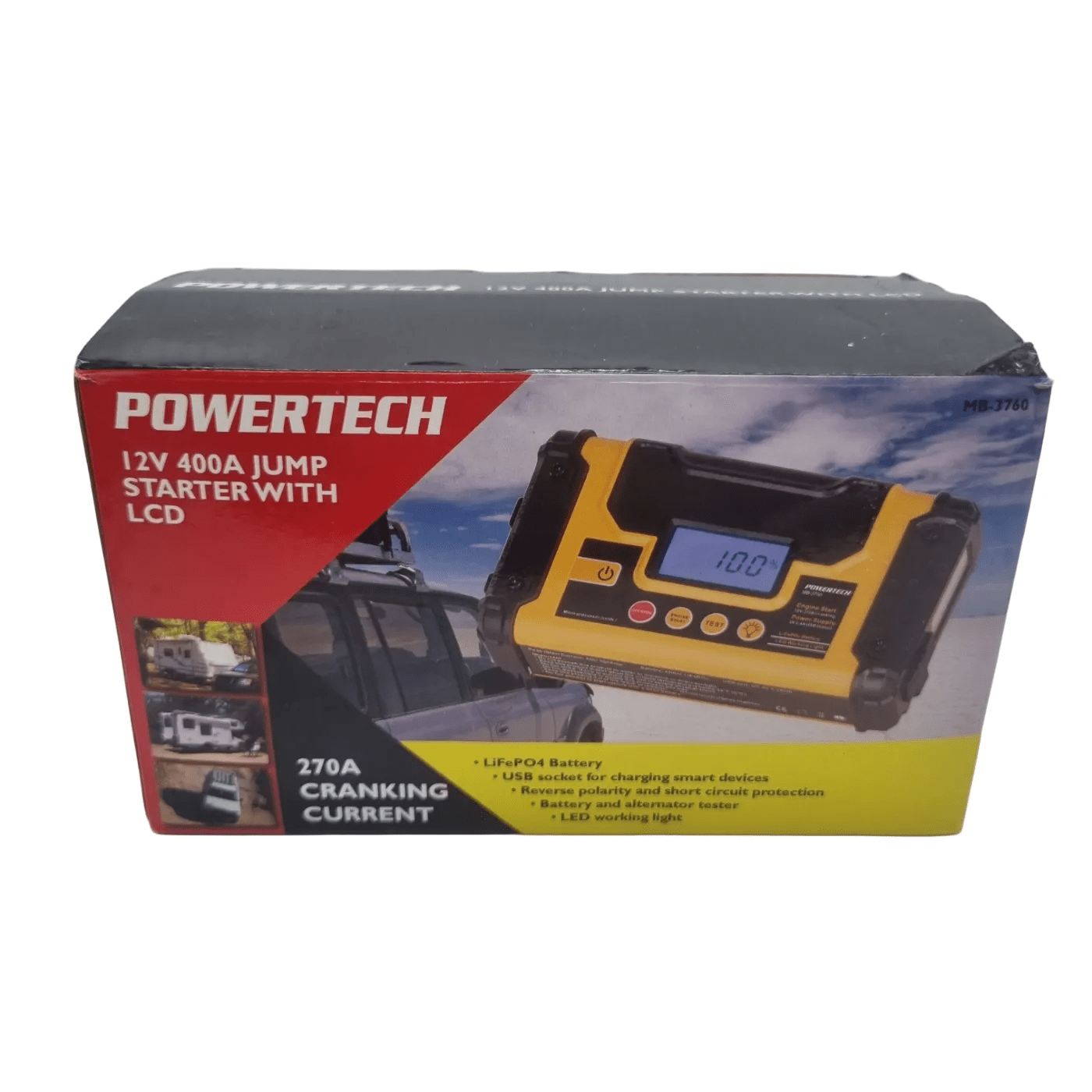 PowerTech Jump Starter MB-3760 In Box (WR1335291)