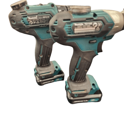 Makita Tool Combo Kit DF333D Includes 2 x 12V Batteries