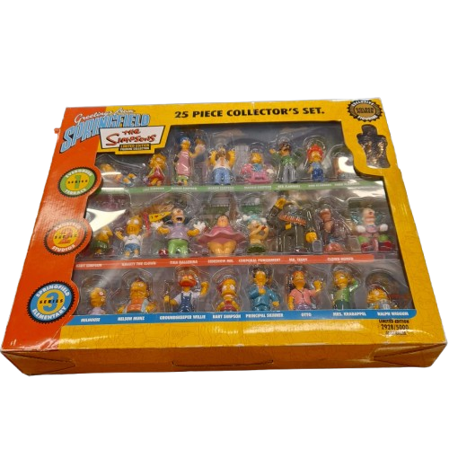 Simpsons Collectable 25 Piece Greetings From Springfield Limited 2929/5000