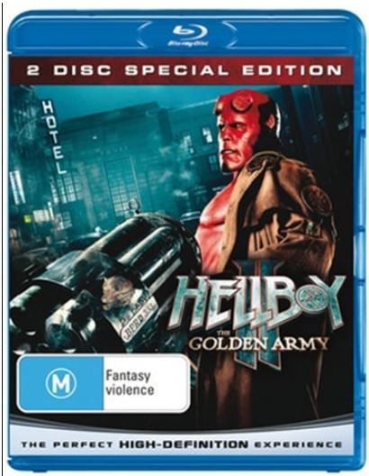 Hellboy II: The Golden Army Blu Ray Good Condition (GE1280790)