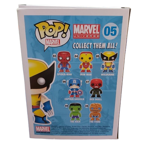 Marvel Wolverine 05 Pop Funko In Box