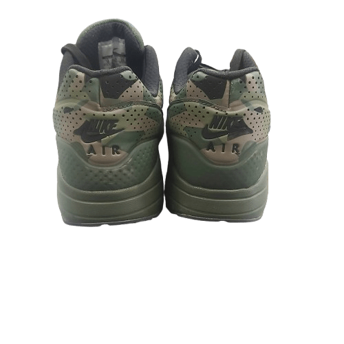 Men’s Nike Air Max 1 Ultra Moir, Size US10/UK9/EUR44, Camo Black/Green, Excellent Condition, With Box