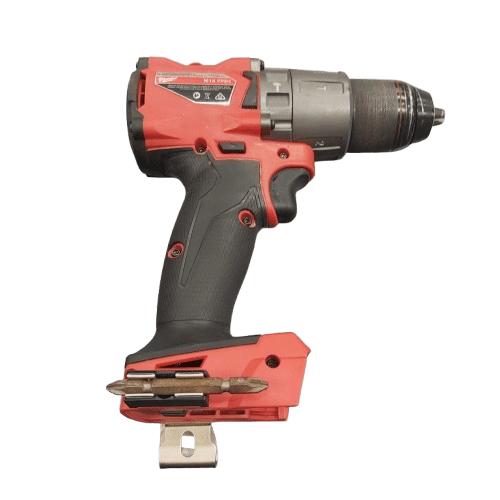 Milwaukee 18V M18FPD2 Hammer Drill, Good Condition, Some Wear Marks On Barrel, With Handle, Skin ONLY