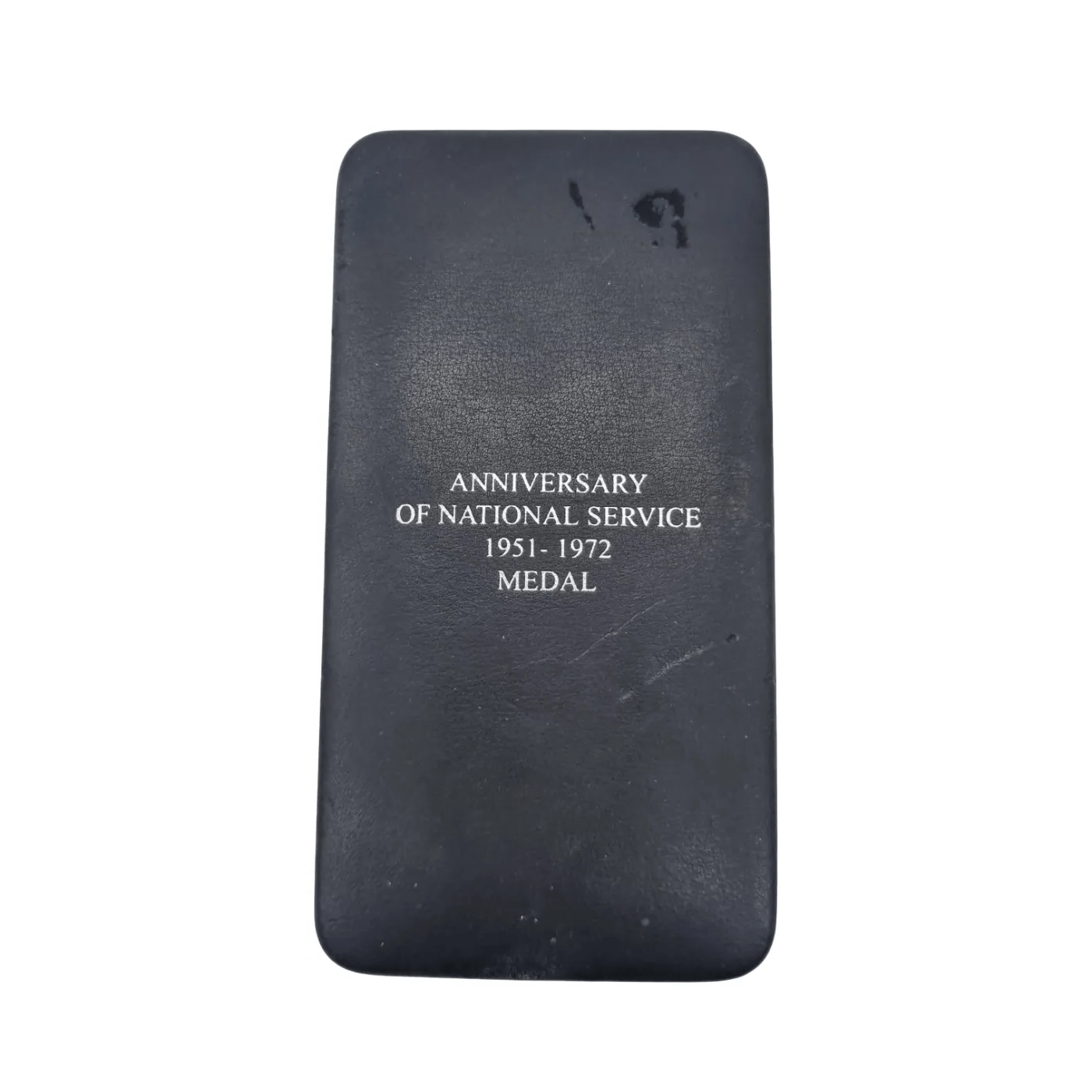 National Service Medal Set – Full Size, Miniature & Ribbon Bar in Black Presentation Box (WR 1342530)