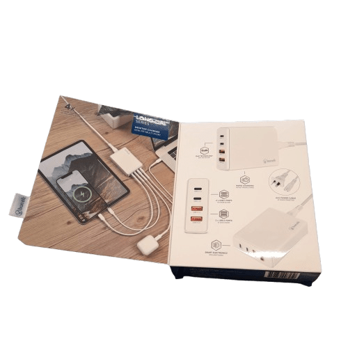 Bonelk Desktop Charger USB-A/USB-C 65w White