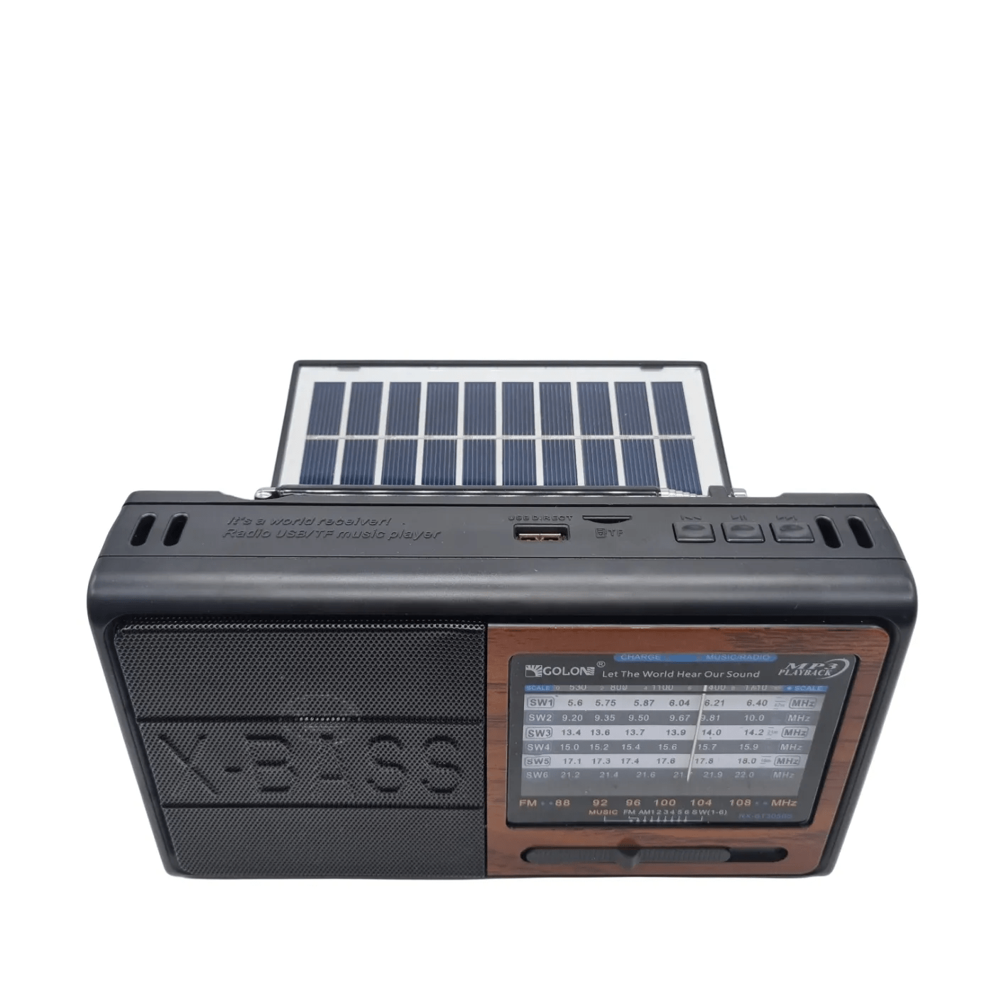 Colon Solar Powered Radio RX-BT6040S In Original Box (WR1354162)