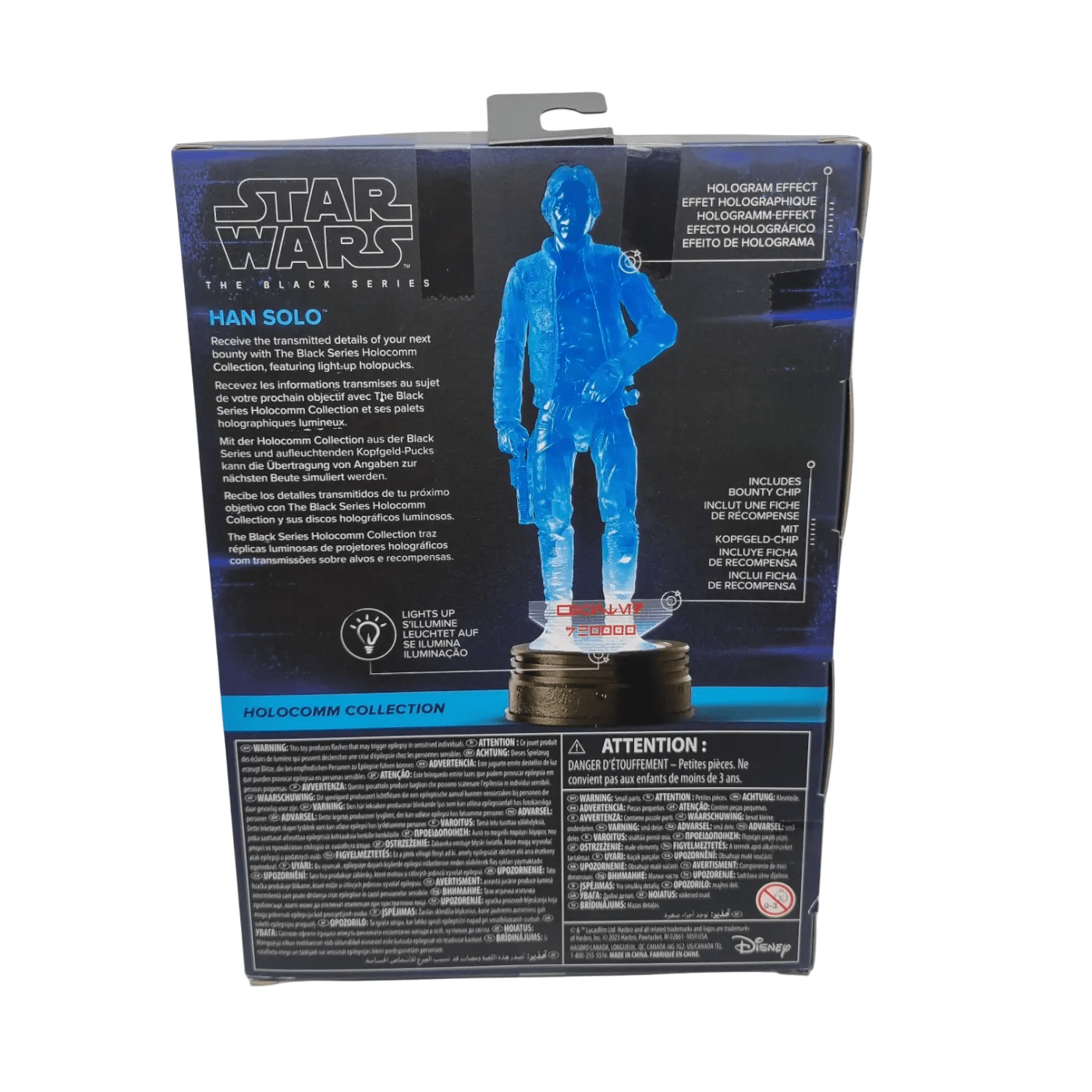 Star Wars Black Series Han Solo Holocomm Collection Action Figure