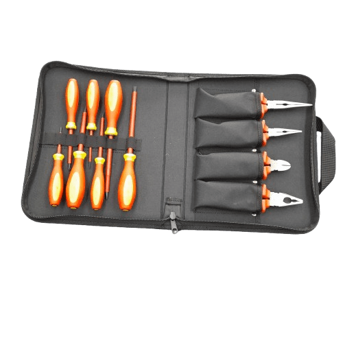 RS PRO 11 Piece Electricians Tool Kit with Pouch, VDE Approved