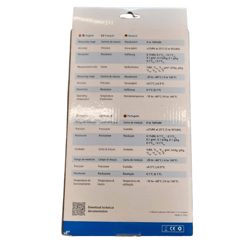 Sauermann Thermometer SI-HH3 Thermo- Hyrometer in Box