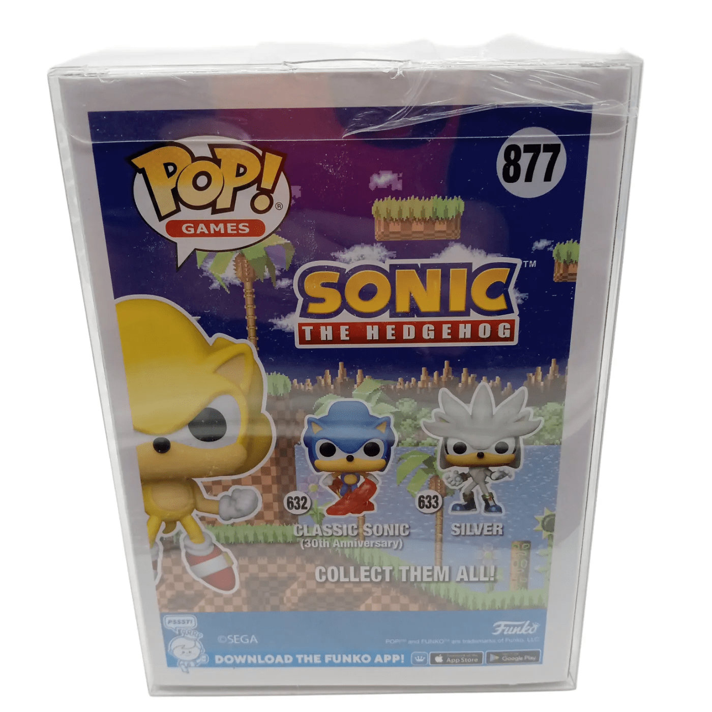 Funko Pop! Sonic the Hedgehog Super Sonic #877 (WR 1355943)