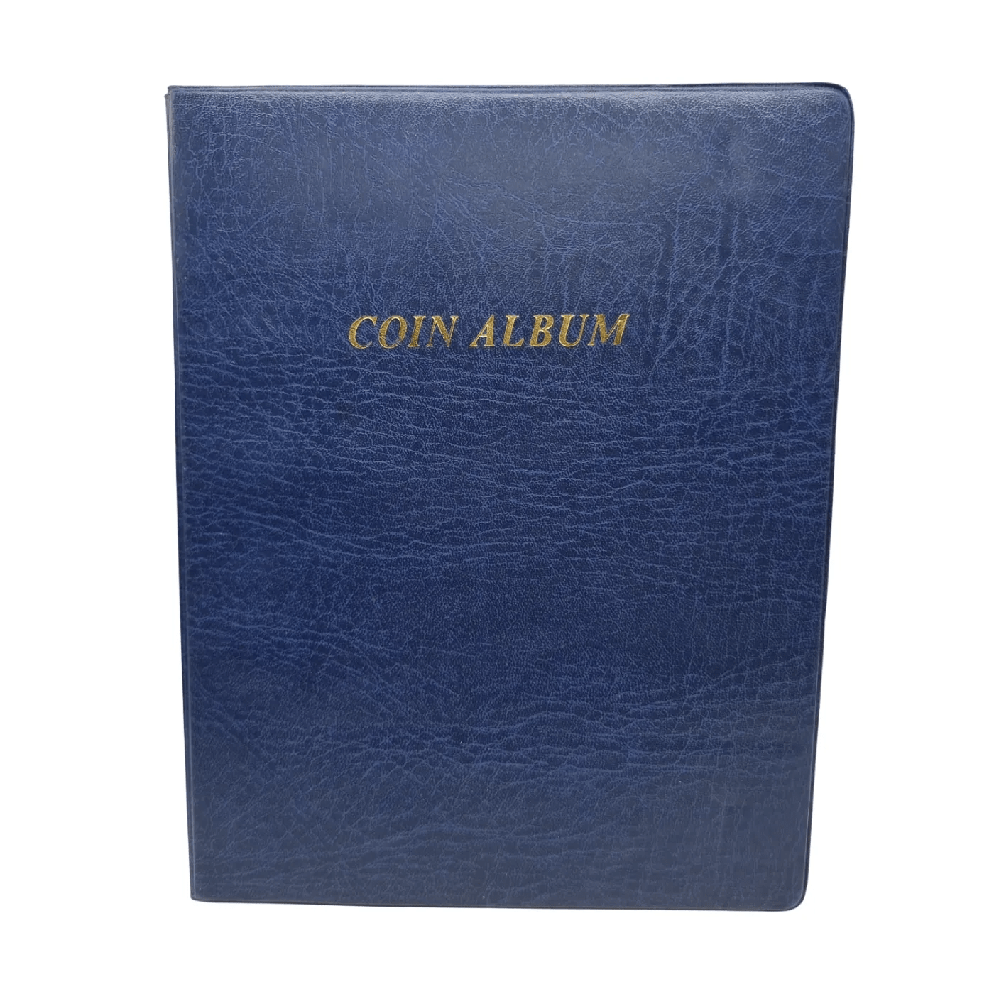 Assorted Worldly Coins In Blue Coin Album (Includes: Cook Islands, US, UK, Nederlands, Indonesia) (WR 1342529)