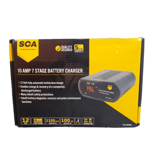 SCA Battery Charger SCA12V10A7SL Corded In Box (JN)
