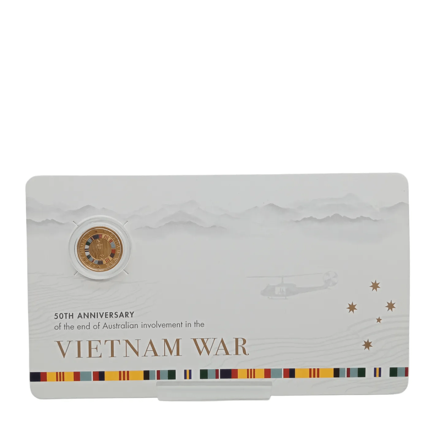 Royal Australian Mint 2023 $2 ‘C’ Mintmark Coloured Uncirculated Coin – 50th Anniversary Vietnam War (WR 1355902)