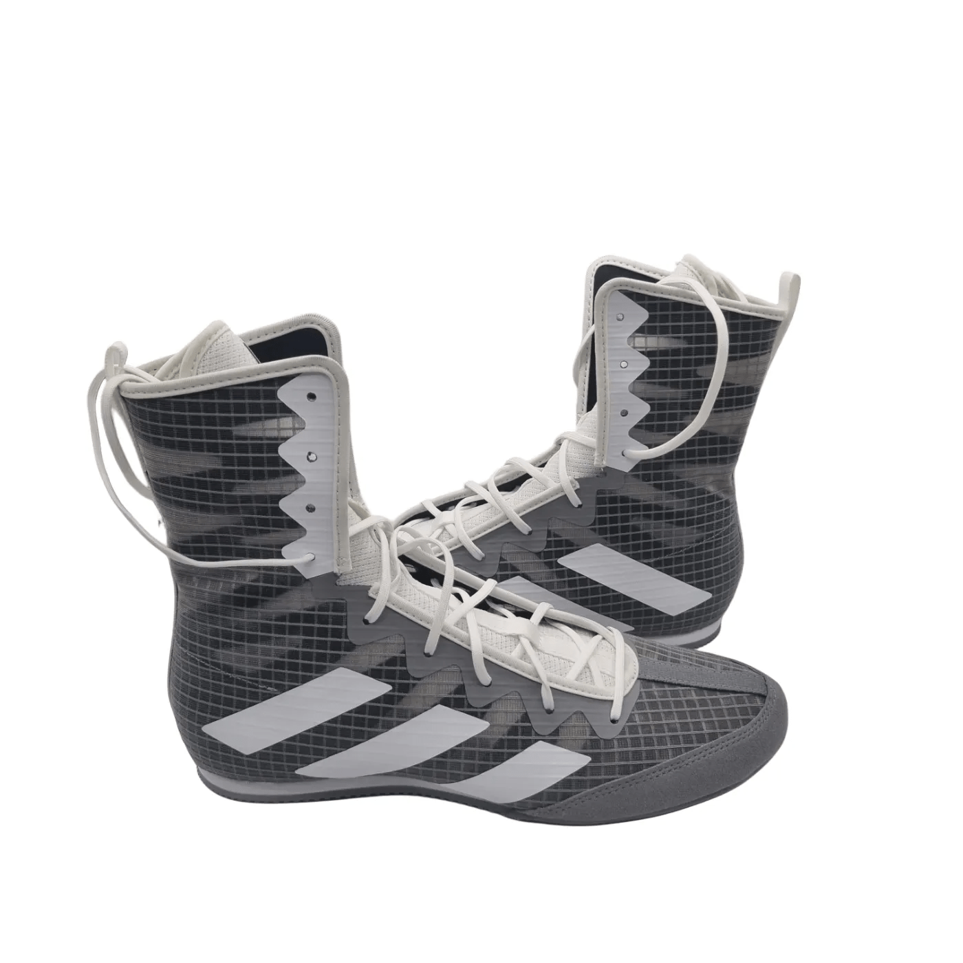 Adidas Box Hog 4 HP9611 Grey Boxing Shoes US 7.5 with Box