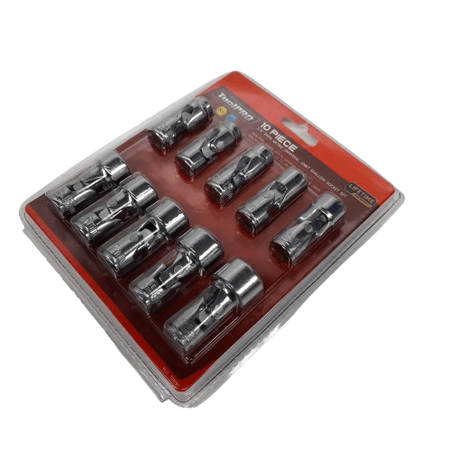 ToolPRO 3/8″ Uni Joint Shallow Socket Set 10 Piece (MR)