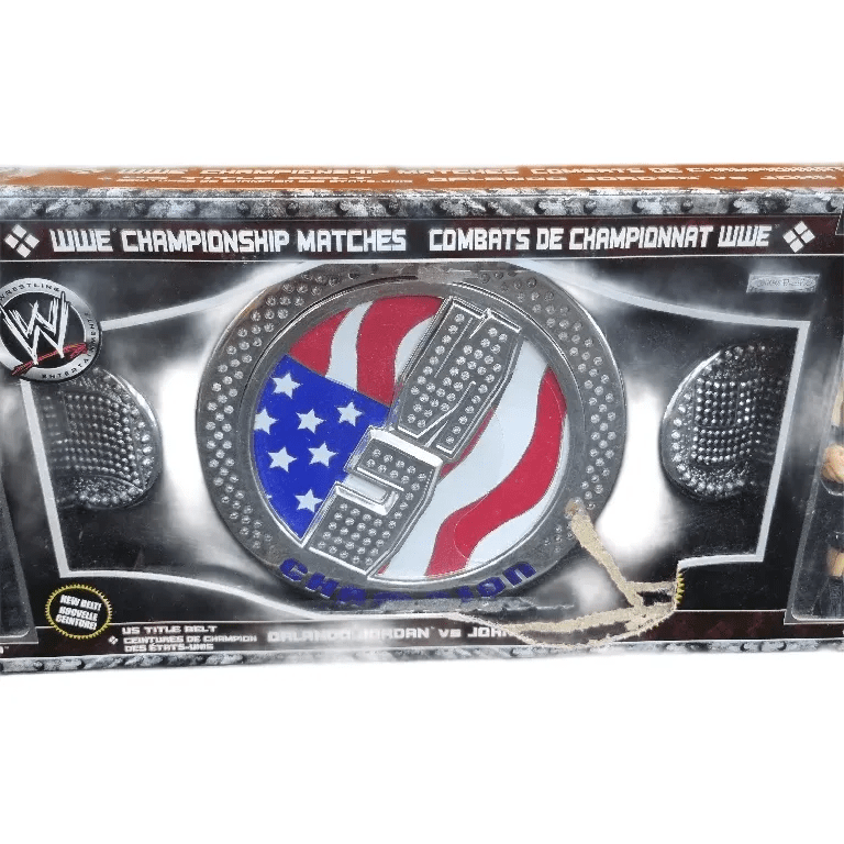WWE Jakks Pacific Championship Matches John Cena’s US Title Belt VS Orlando Jordan
