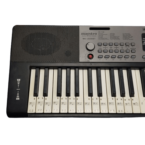 Maestro Electronic 61 Key Keyboard With Power Adapter