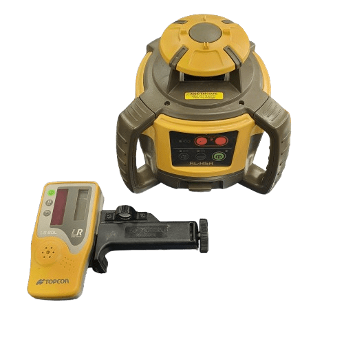 TOPCON RL-H5A Next Generation Red Beam Construction Rotary Laser in Hard case – (MR)