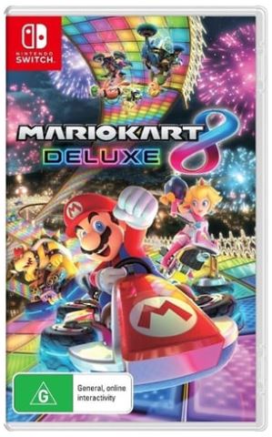 Mario Kart Deluxe 8 Nintendo Switch Game