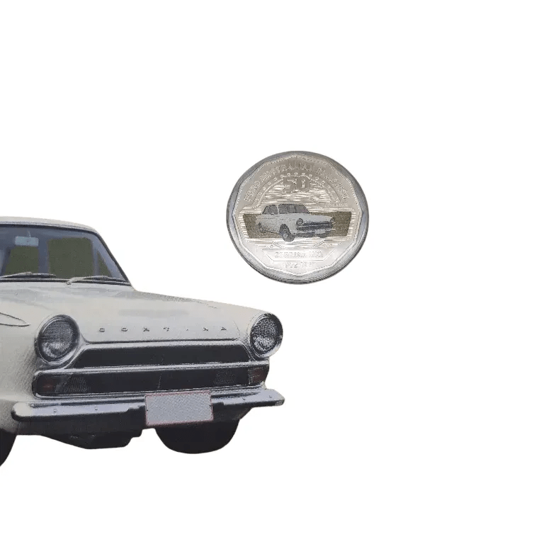 2017 50c 1965 Cortina GT500 Mk I Coin Uncirculated Royal Australian Mint