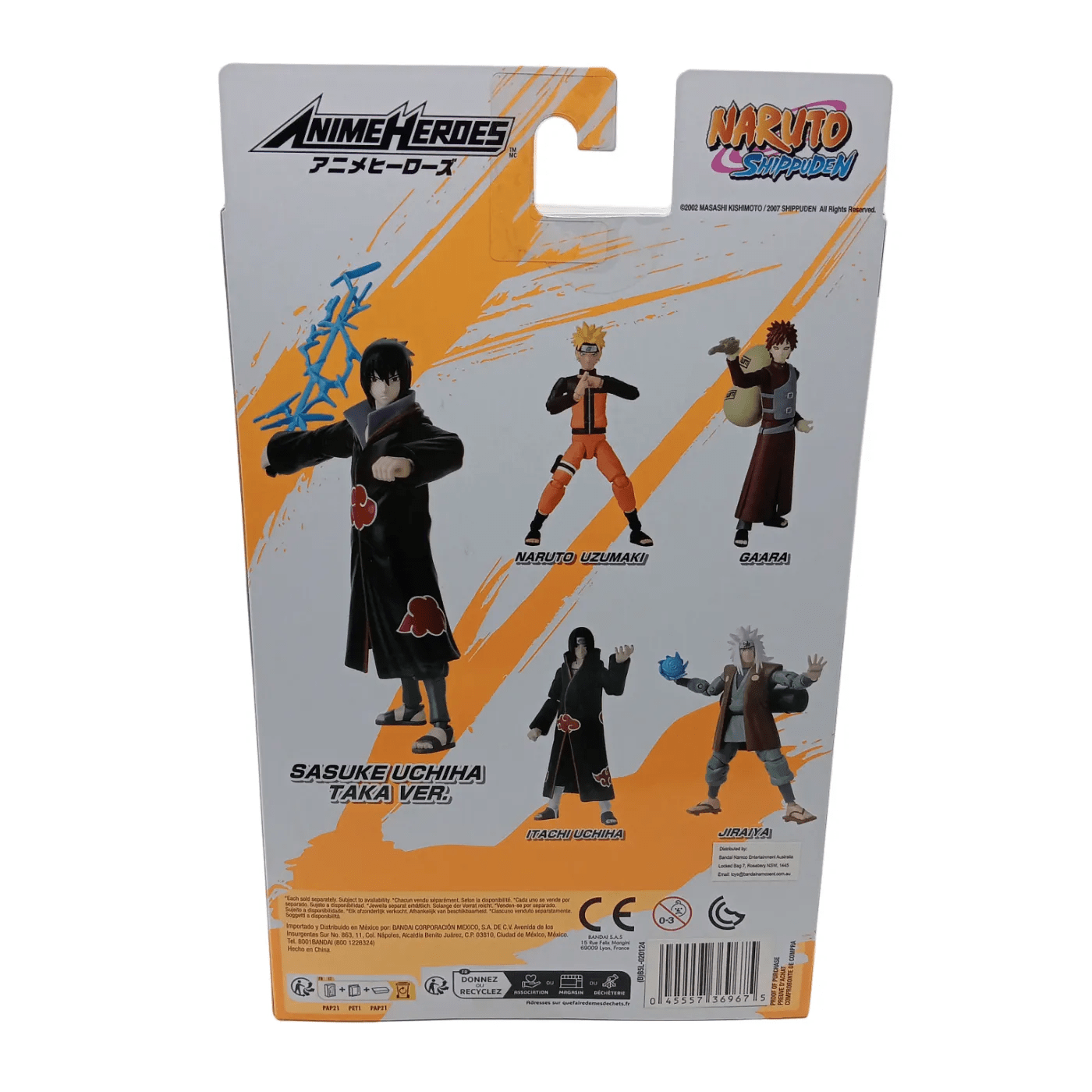 Bandai Naruto Shippuden – Sasuke Uchiha Taka Ver Figurine *Sealed In Box* (WR 1332568)