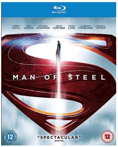 man Of Steel Blu Ray Very Good Condition (CP)