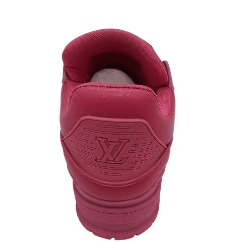 Louis Vuitton Trainer Sneaker Size 10 Mens Pink With Box And Dust Bags Good Condition (CP-1354739)