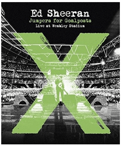 Ed Sheeran Jumpers For Goalposts Webley Stadium Blu Ray Good Condition