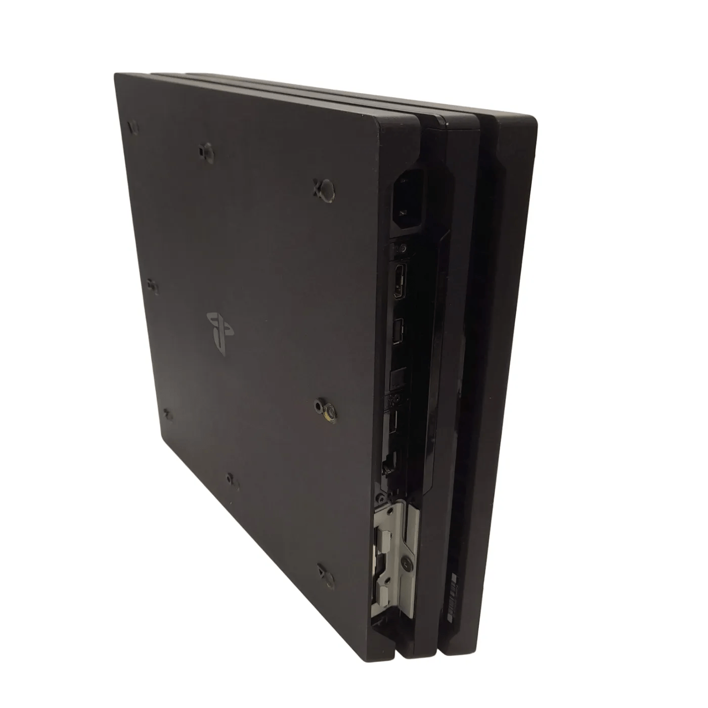 Sony Playstation 4 Pro 1TB Console – CUH-7002B + Controller + Power + HDMI *Missing Plastic Back Plate* (WR 1345992)