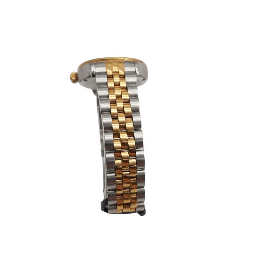 Ladies Versace Watch VEHU Silver/Rose Gold With Box