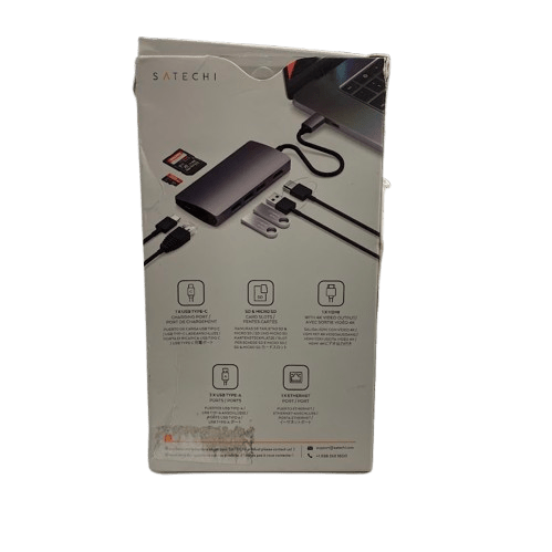 Satechi USB-C Multi-Port Adapter 4K with Ethernet V2