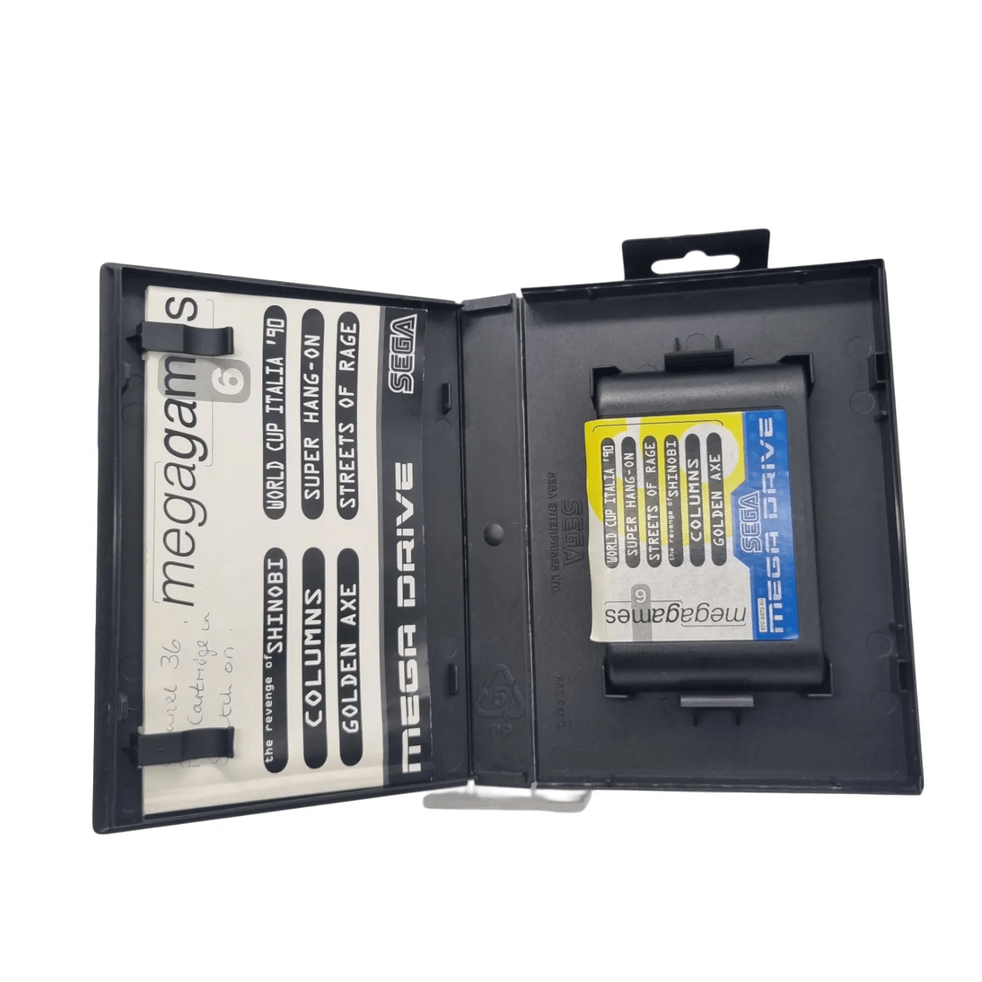 SEGA Game Cartridge – Mega Games (WR)